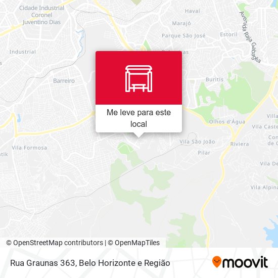 Rua Graunas 363 mapa