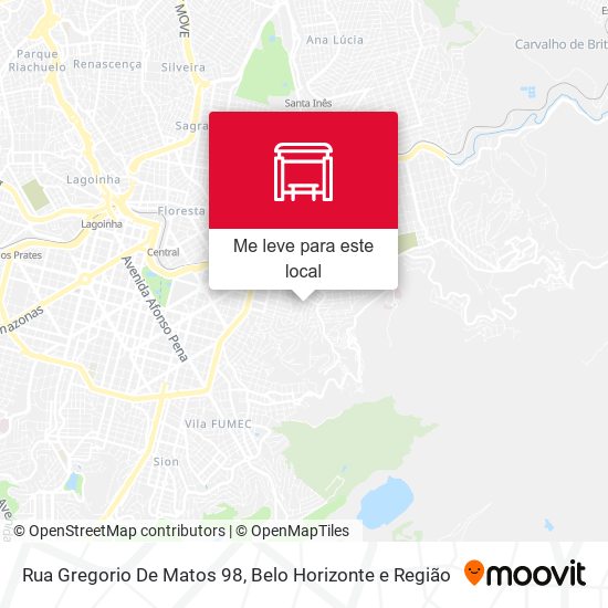 Rua Gregorio De Matos 98 mapa