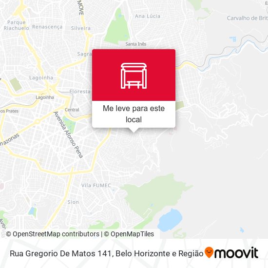 Rua Gregorio De Matos 141 mapa