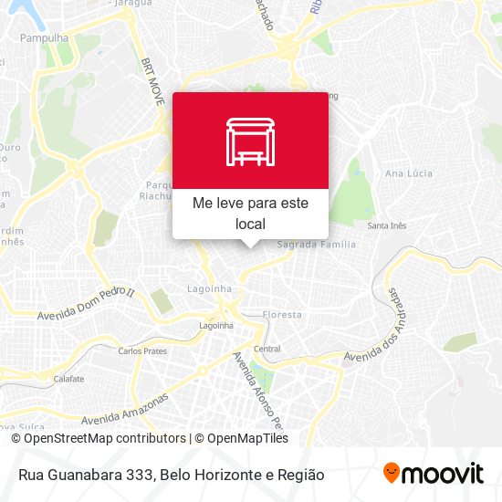 Rua Guanabara 333 mapa
