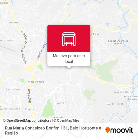 Rua Maria Conceicao Bonfim 131 mapa