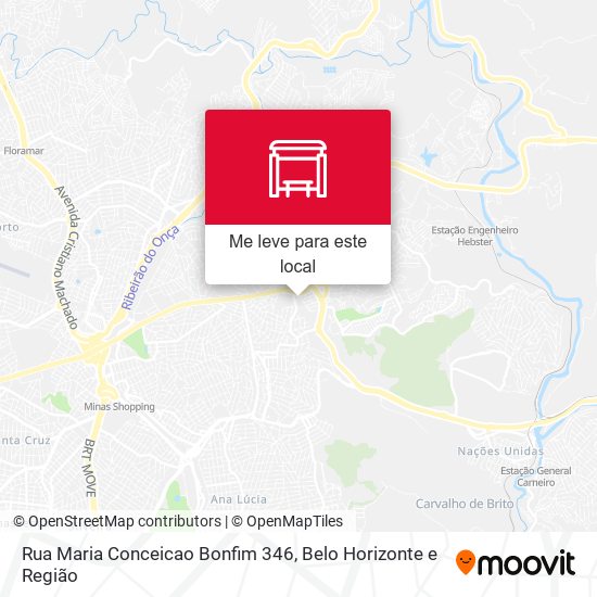 Rua Maria Conceicao Bonfim 346 mapa