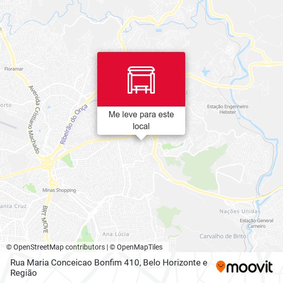 Rua Maria Conceicao Bonfim 410 mapa