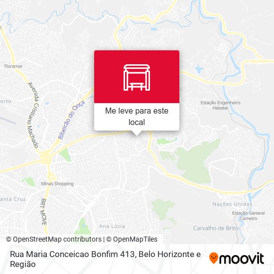 Rua Maria Conceicao Bonfim 413 mapa