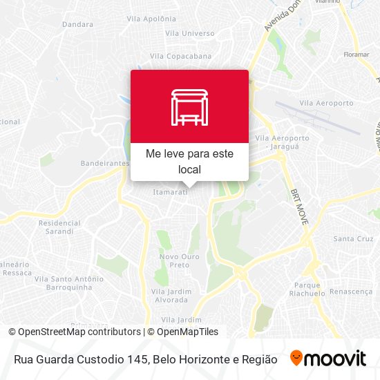 Rua Guarda Custodio 145 mapa