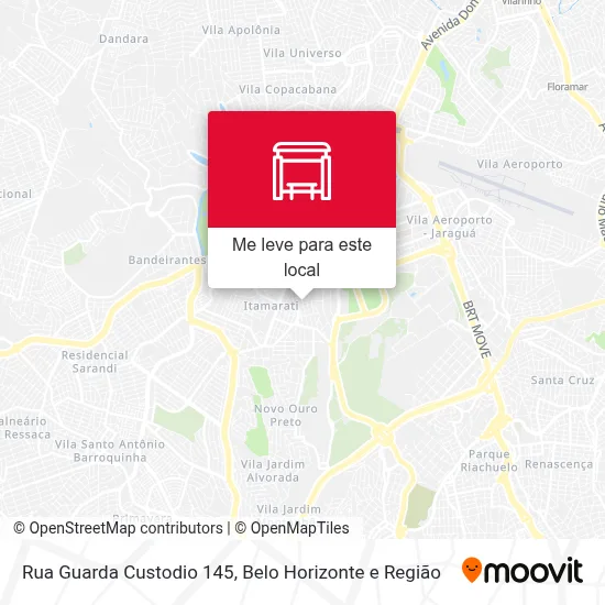 Rua Guarda Custodio 145 mapa