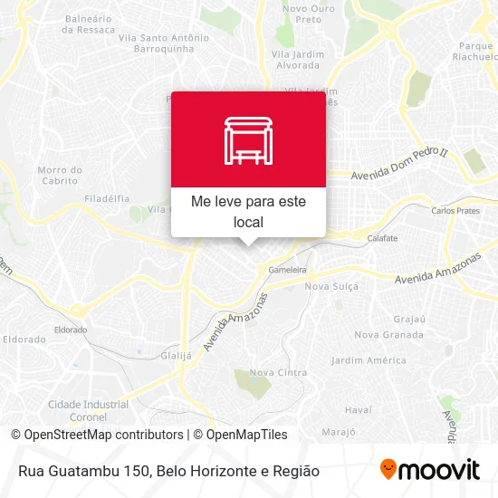 Rua Guatambu 150 mapa