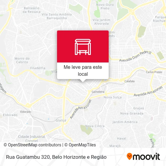Rua Guatambu 320 mapa