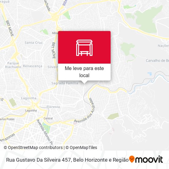 Rua Gustavo Da Silveira 457 mapa