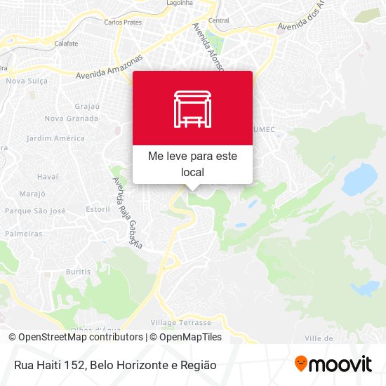 Rua Haiti 152 mapa