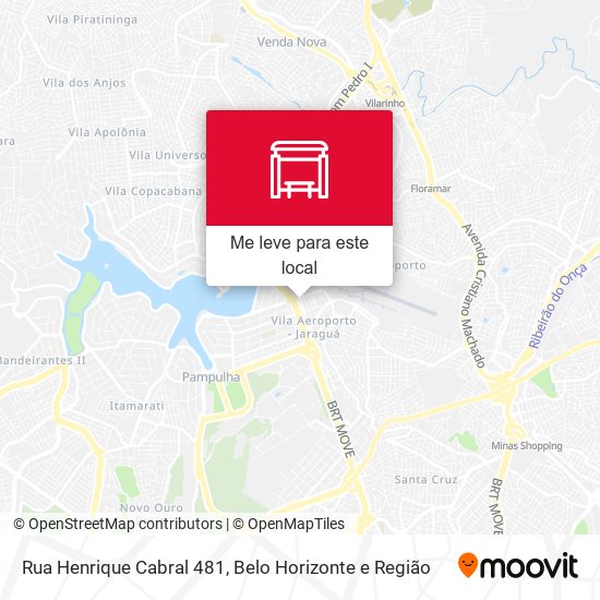 Rua Henrique Cabral 481 mapa