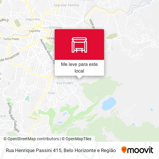 Rua Henrique Passini 415 mapa