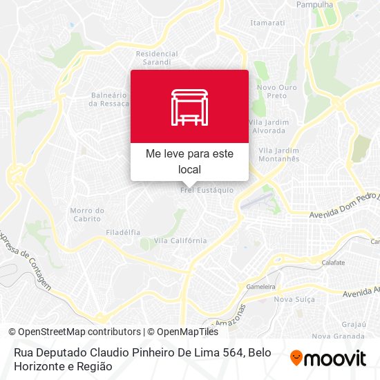 Rua Deputado Claudio Pinheiro De Lima 564 mapa