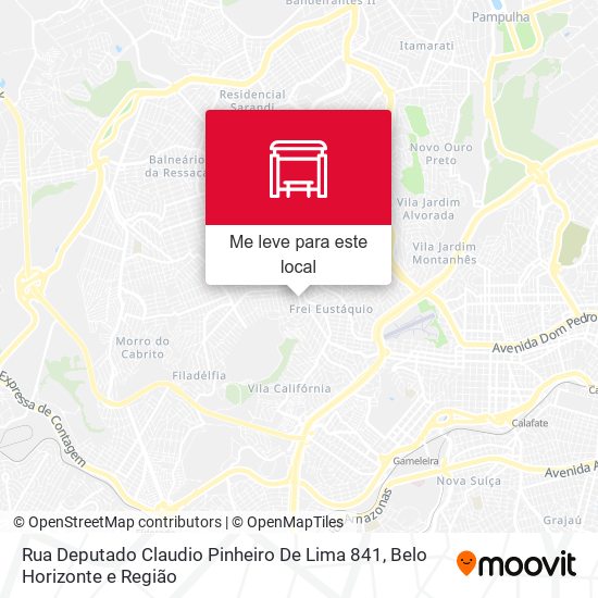 Rua Deputado Claudio Pinheiro De Lima 841 mapa