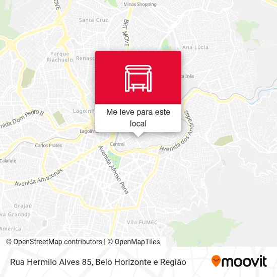 Rua Hermilo Alves 85 mapa