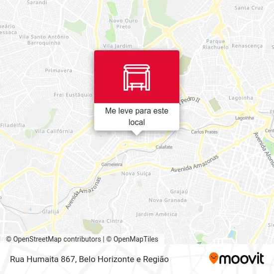 Rua Humaita 867 mapa