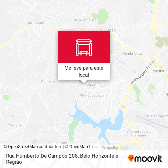 Rua Humberto De Campos 208 mapa