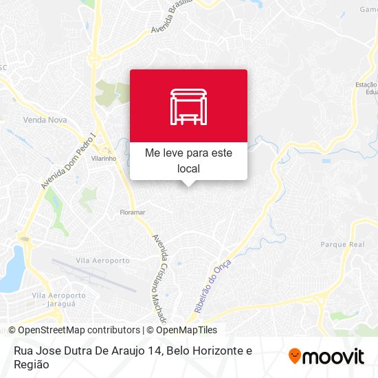 Rua Jose Dutra De Araujo 14 mapa