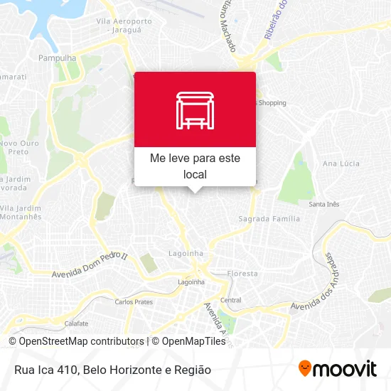 Rua Ica 410 mapa