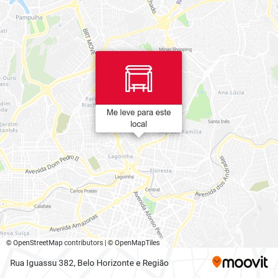 Rua Iguassu 382 mapa