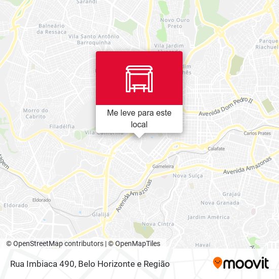 Rua Imbiaca 490 mapa