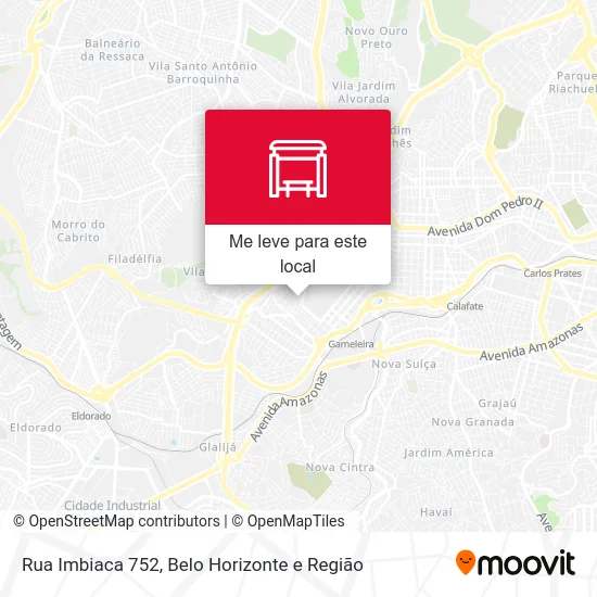 Rua Imbiaca 752 mapa