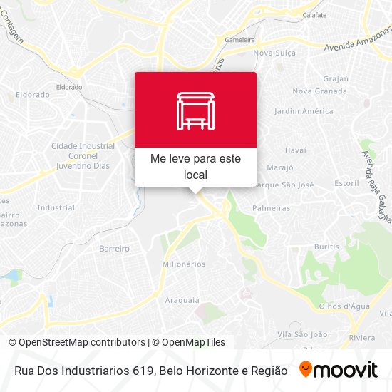 Rua Dos Industriarios 619 mapa