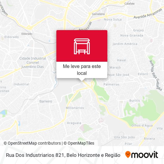 Rua Dos Industriarios 821 mapa