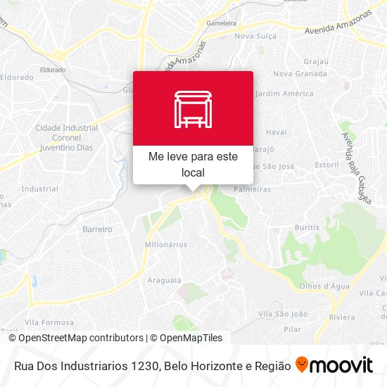 Rua Dos Industriarios 1230 mapa