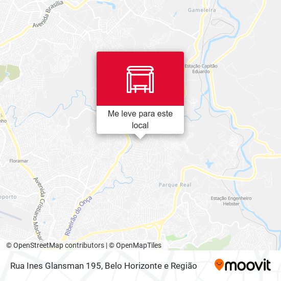 Rua Ines Glansman 195 mapa