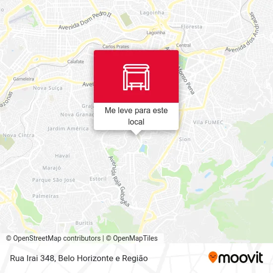 Rua Irai 348 mapa