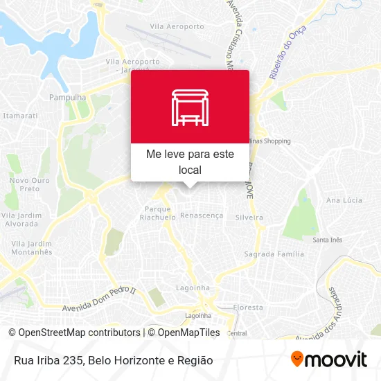 Rua Iriba 235 mapa