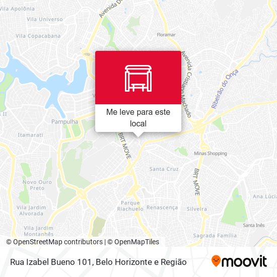 Rua Izabel Bueno 101 mapa