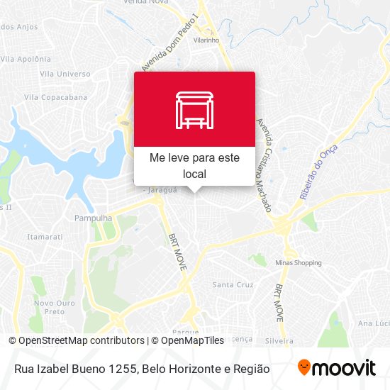 Rua Izabel Bueno 1255 mapa