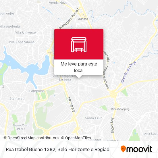 Rua Izabel Bueno 1382 mapa