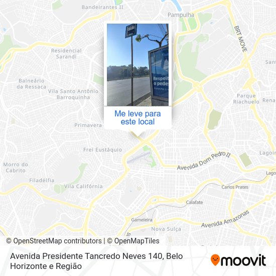 Avenida Presidente Tancredo Neves 140 mapa
