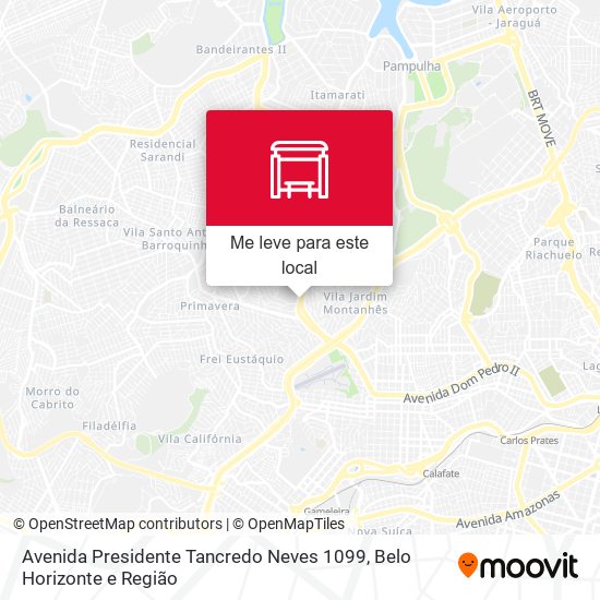 Avenida Presidente Tancredo Neves 1099 mapa