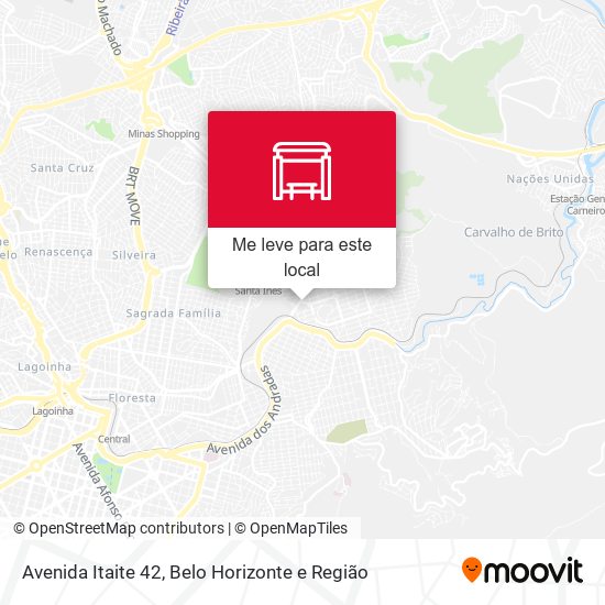 Avenida Itaite 42 mapa