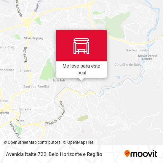 Avenida Itaite 722 mapa