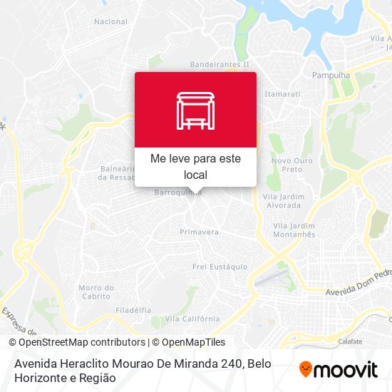 Avenida Heraclito Mourao De Miranda 240 mapa