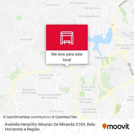 Avenida Heraclito Mourao De Miranda 3169 mapa