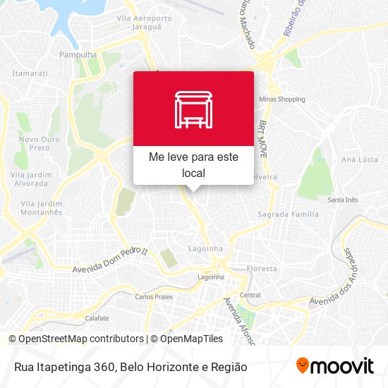 Rua Itapetinga 360 mapa