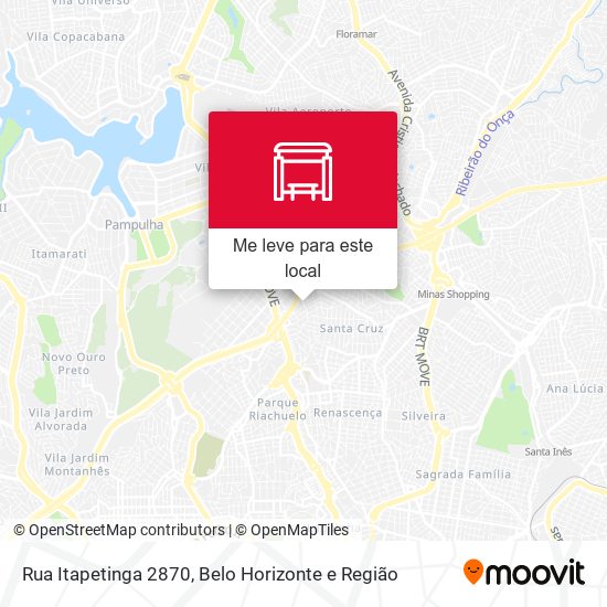 Rua Itapetinga 2870 mapa