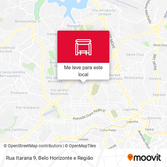 Rua Itarana 9 mapa