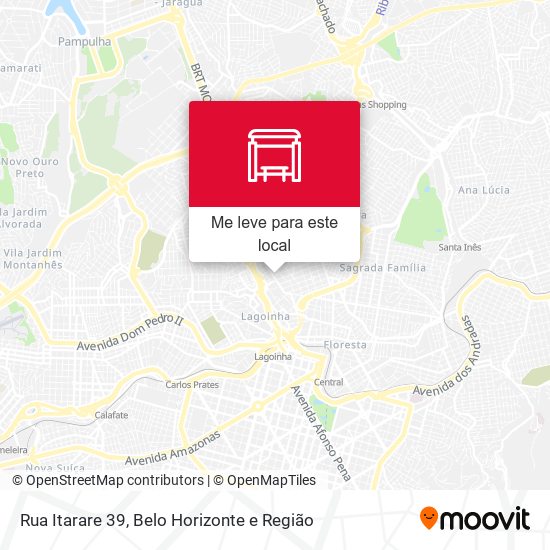 Rua Itarare 39 mapa