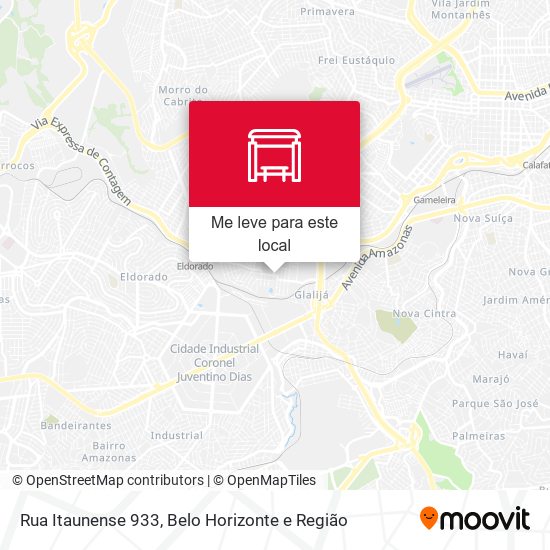 Rua Itaunense 933 mapa