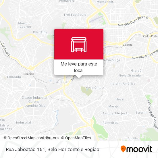 Rua Jaboatao 161 mapa