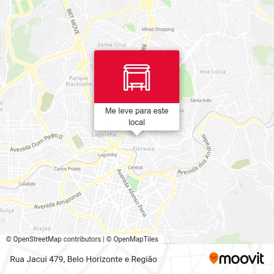 Rua Jacui 479 mapa