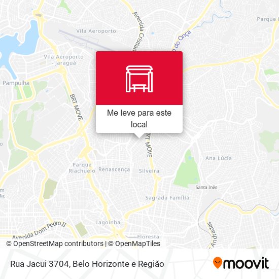 Rua Jacui 3704 mapa