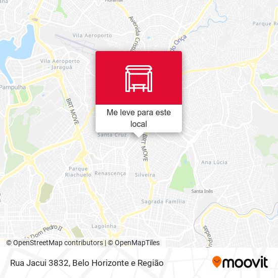 Rua Jacui 3832 mapa